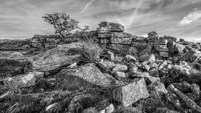 Cathanger Rock on Corndon Down, Dartmoor