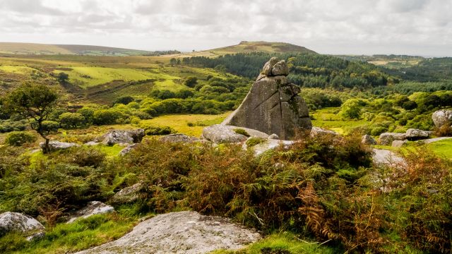 Above Burrator Reservoir Cuckoo Rock above Burrator Reservoir, Dartmoor