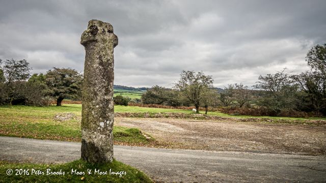 SX 52996 71133 Stone Cross, Huckworthy Common, Devon